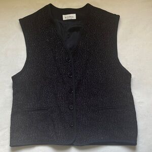 Le Chateau Charcoal Gray Vest